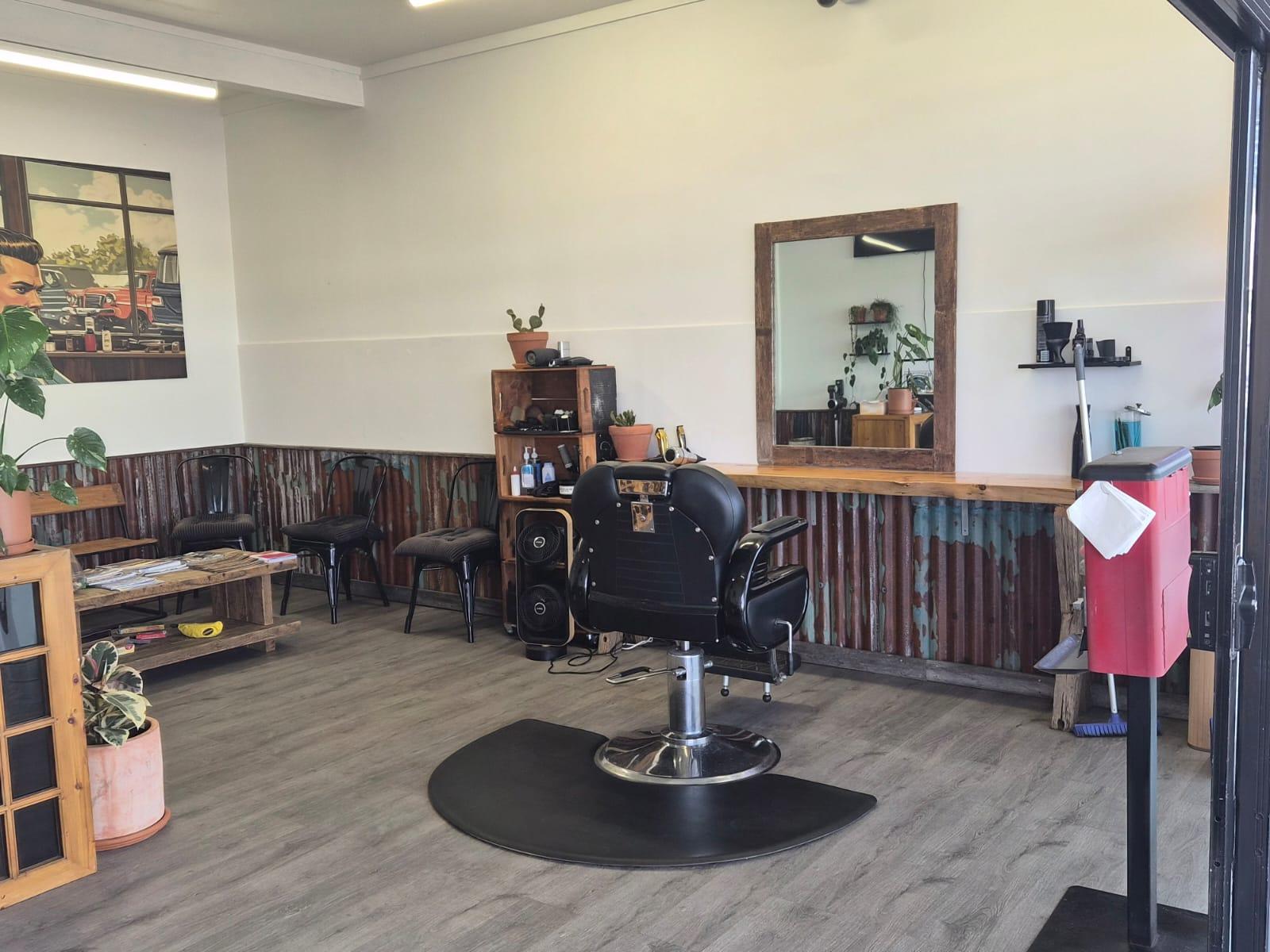 Whangamata Barbers Interior - Barbershop Chair