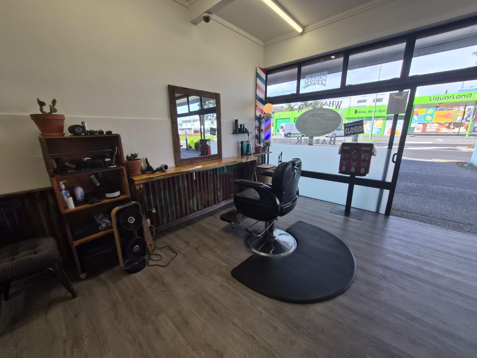 Whangamata Barbers Interior - Front Desk